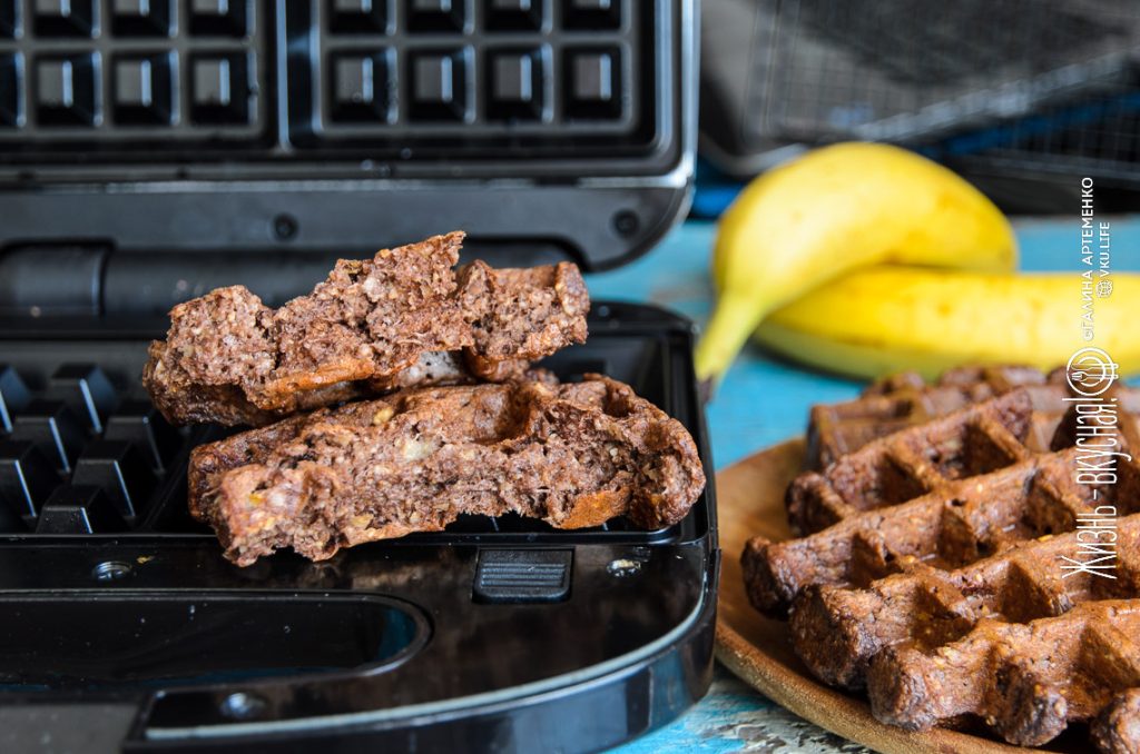 банановые вафли