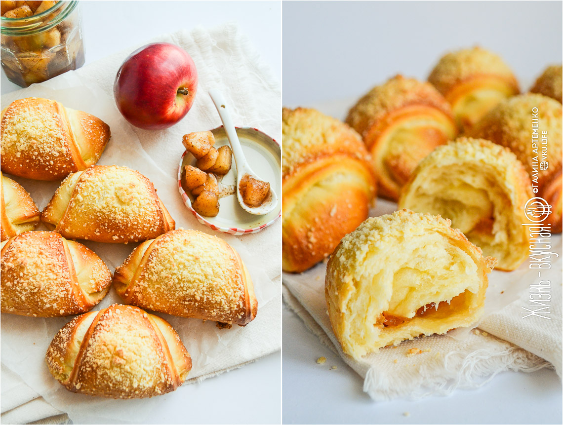 Рогалики с повидлом