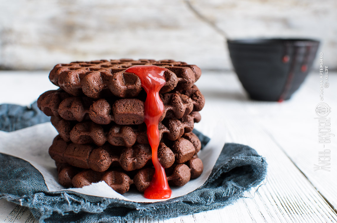 Шоколадные вафли