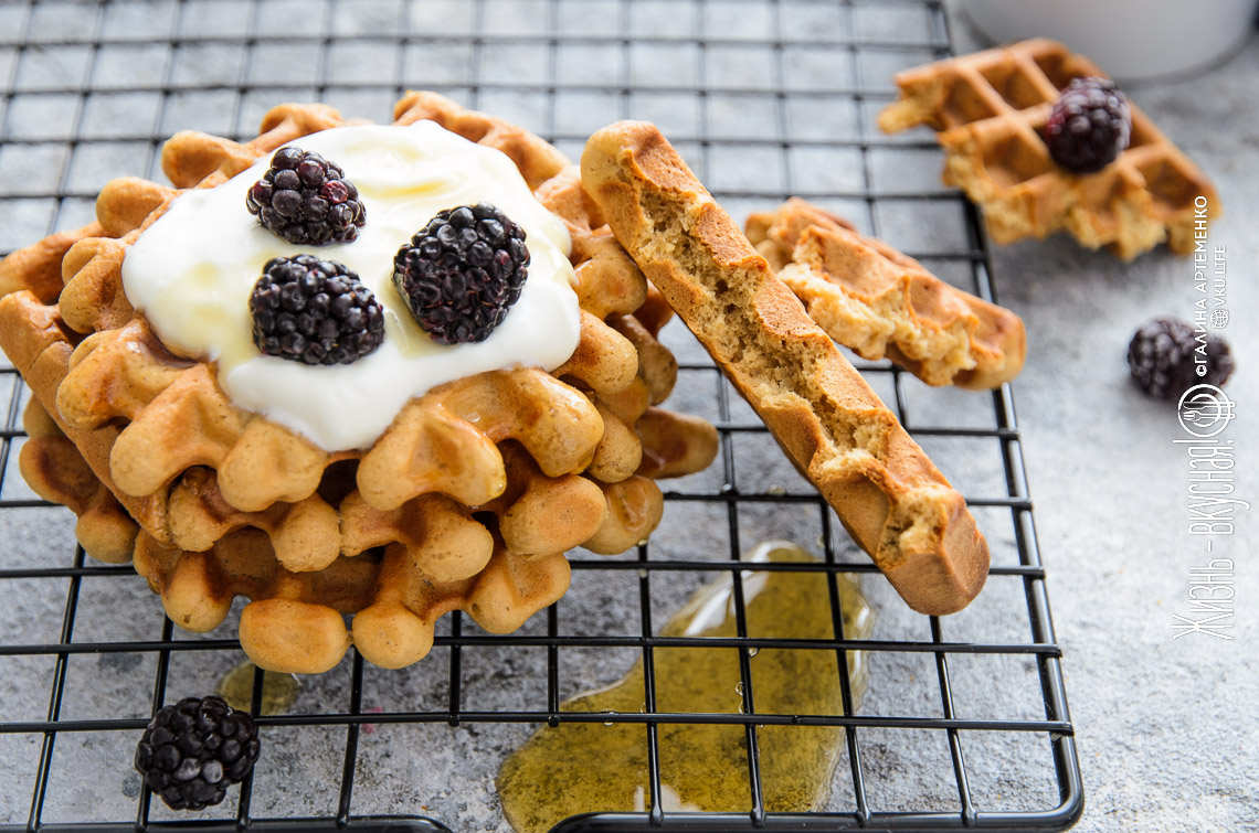 Толстые вафли — Льежские. Почти