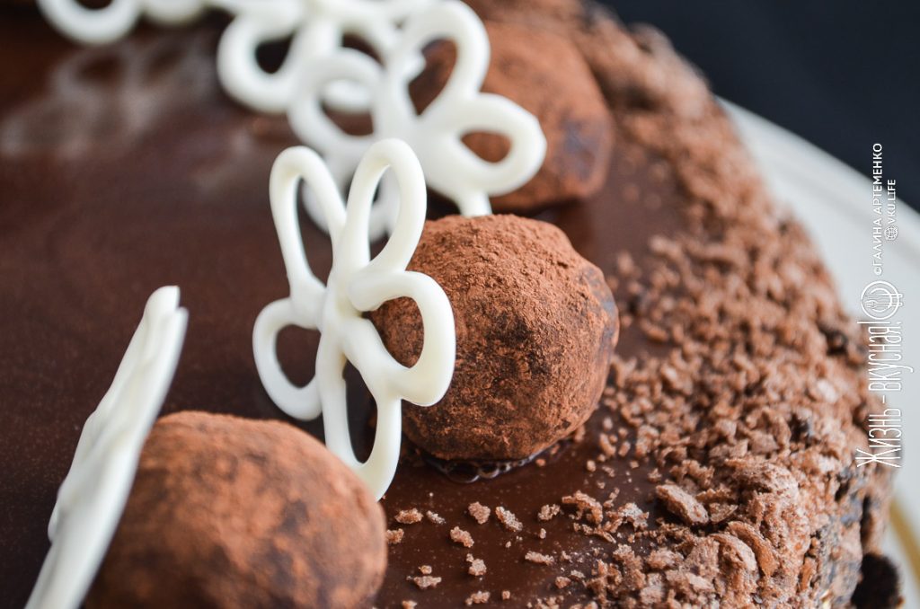 трюфельный торт