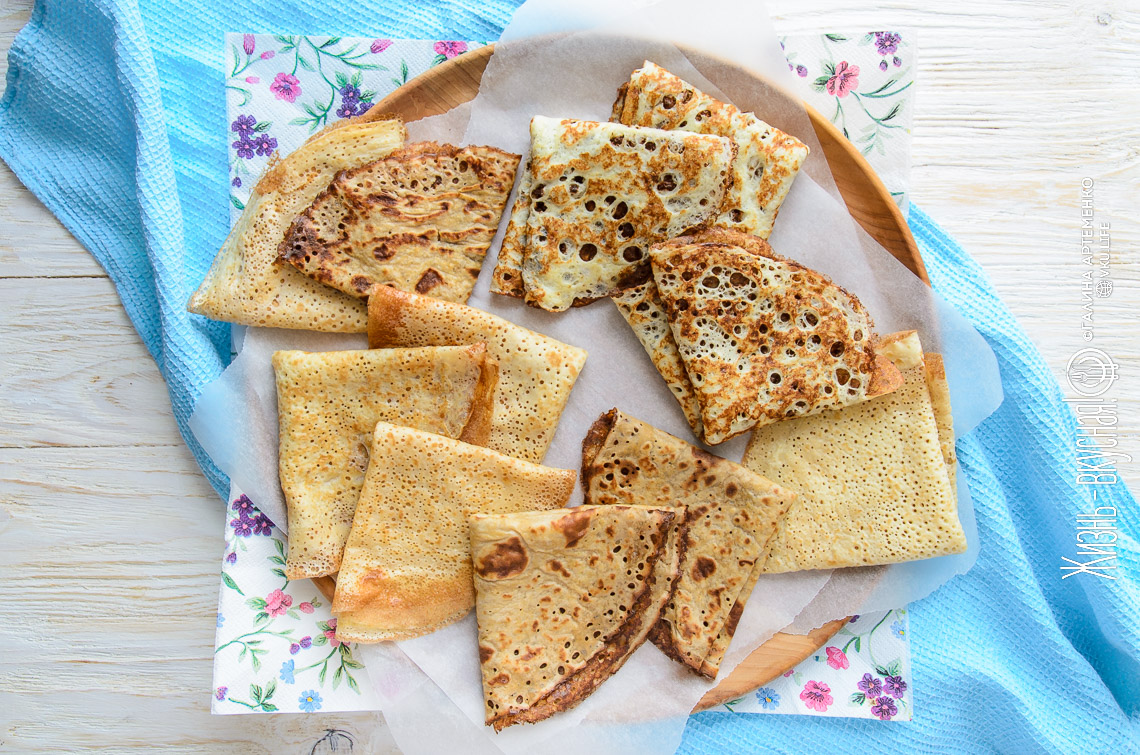 Ажурные блины: топ-3 рецепта на Масленицу!