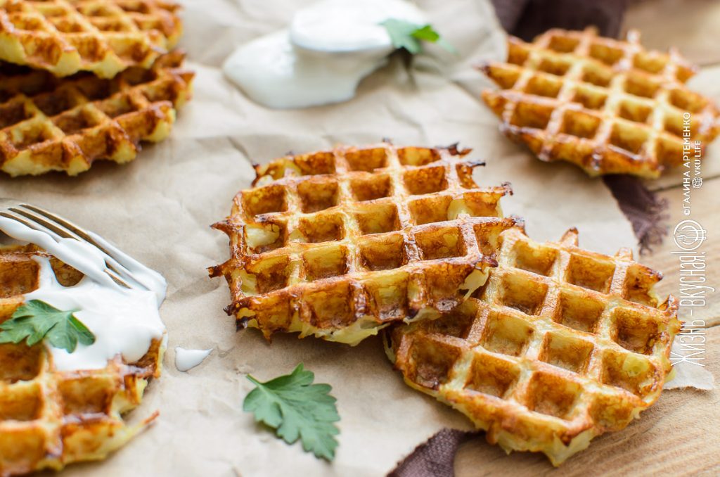 вафли из картофеля