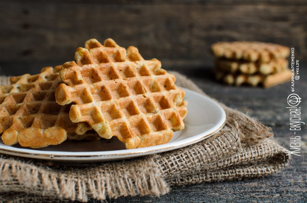 вафли из пюре