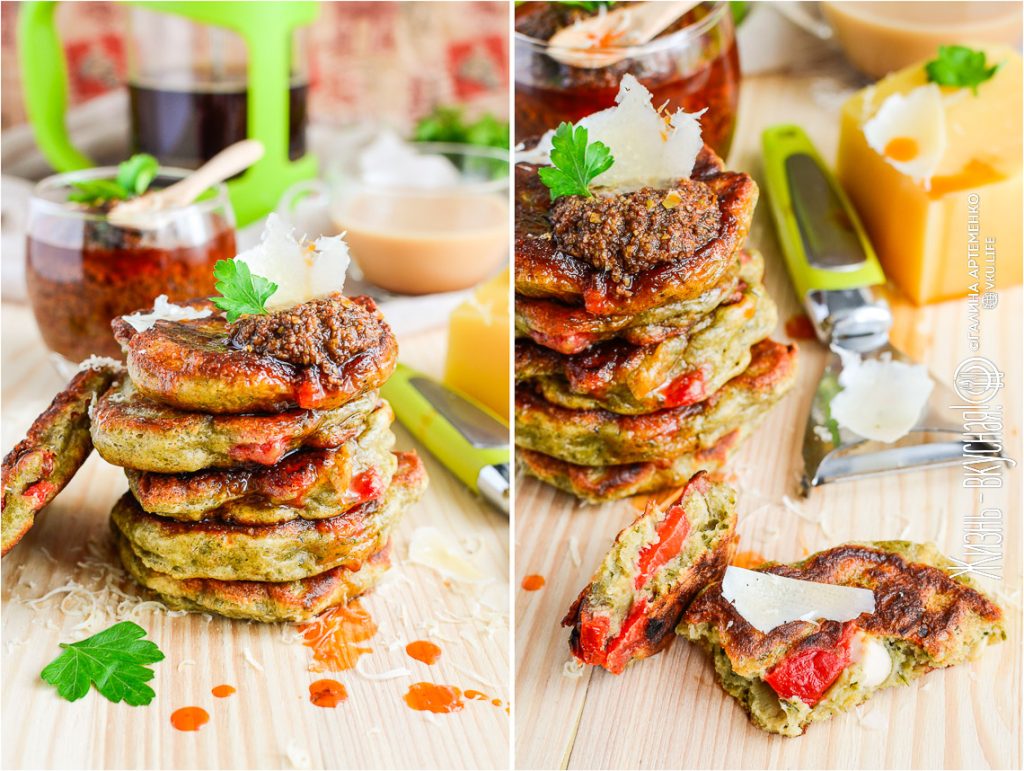 оладьи пицца рецепт