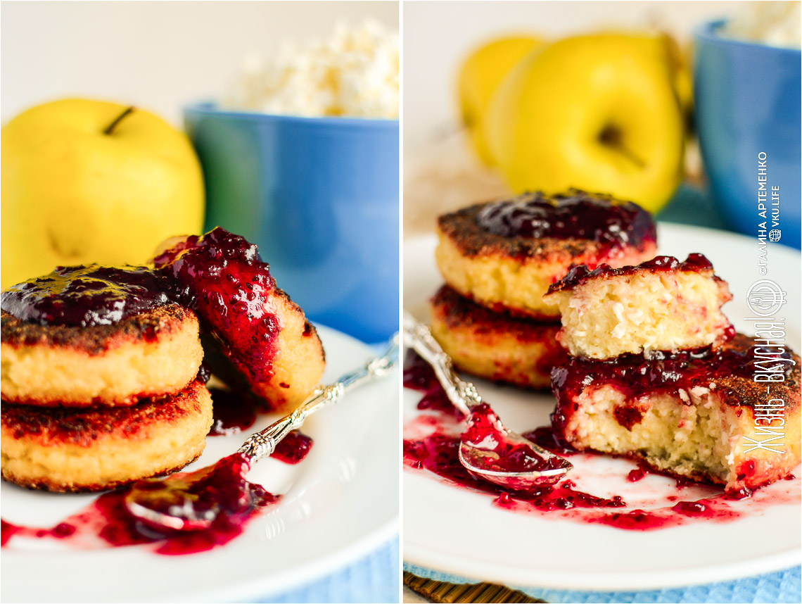 Сырники без муки и манки