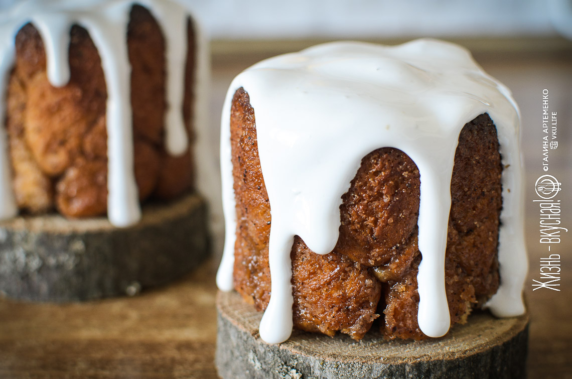 Глазурь для кулича на желатине