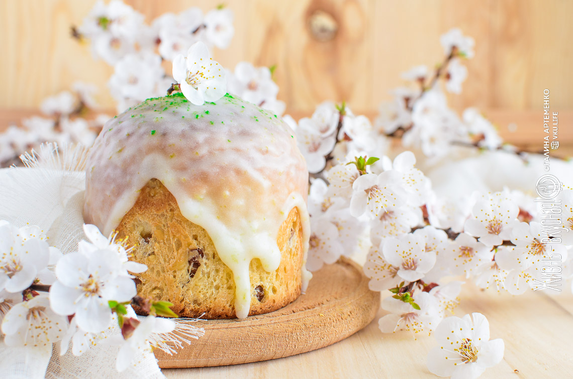 Самый ароматный пасхальный кулич: лайм+кокос+ром