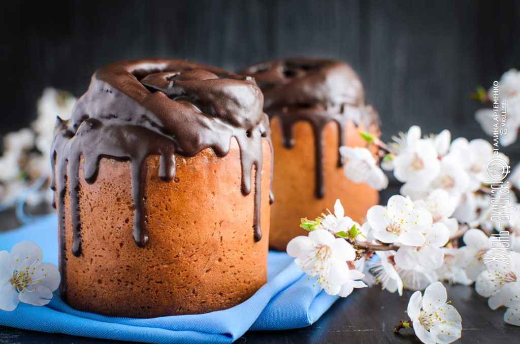 вкусный пасхальный кулич