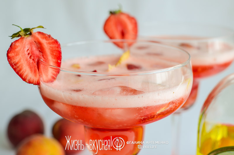 напиток из клубники рецепт