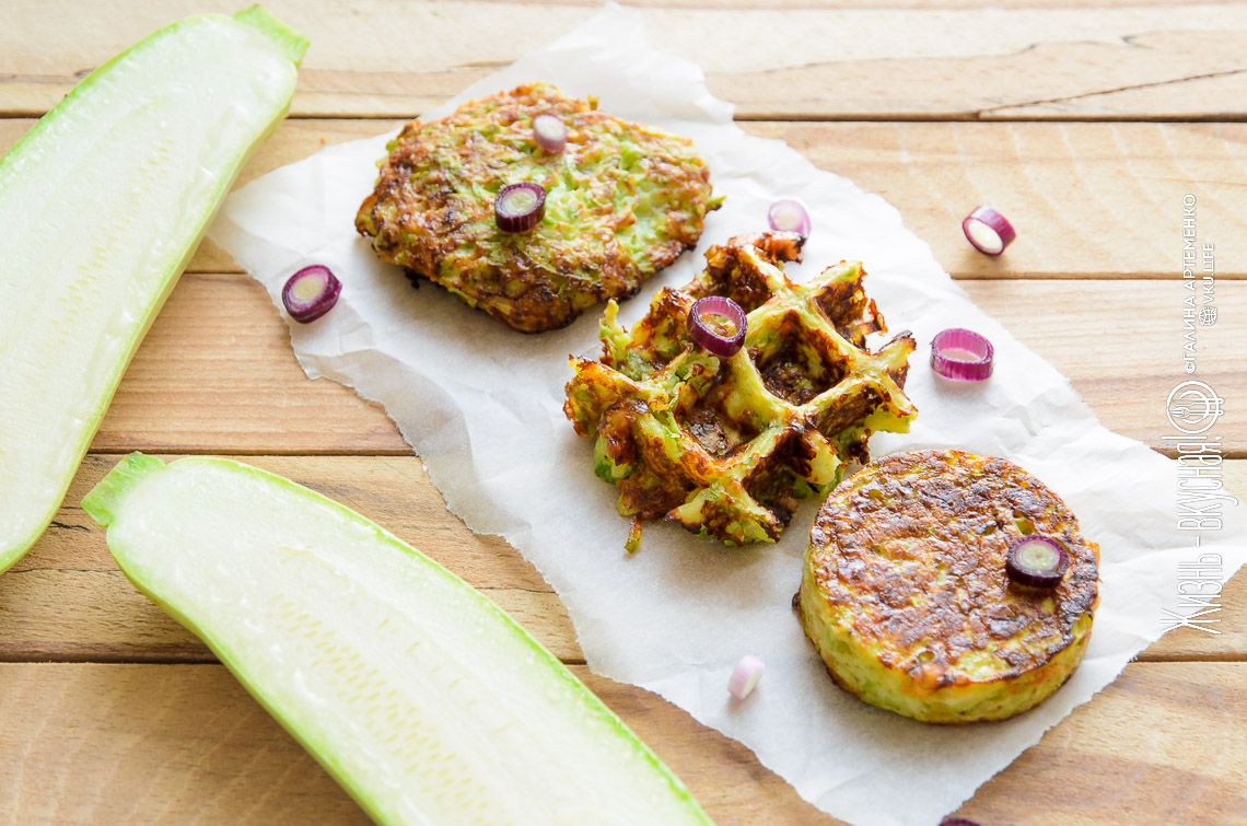 Оладьи из кабачков без муки с СЫРОМ – вкусно!!!