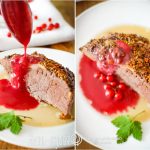соус из красной смородины к мясу