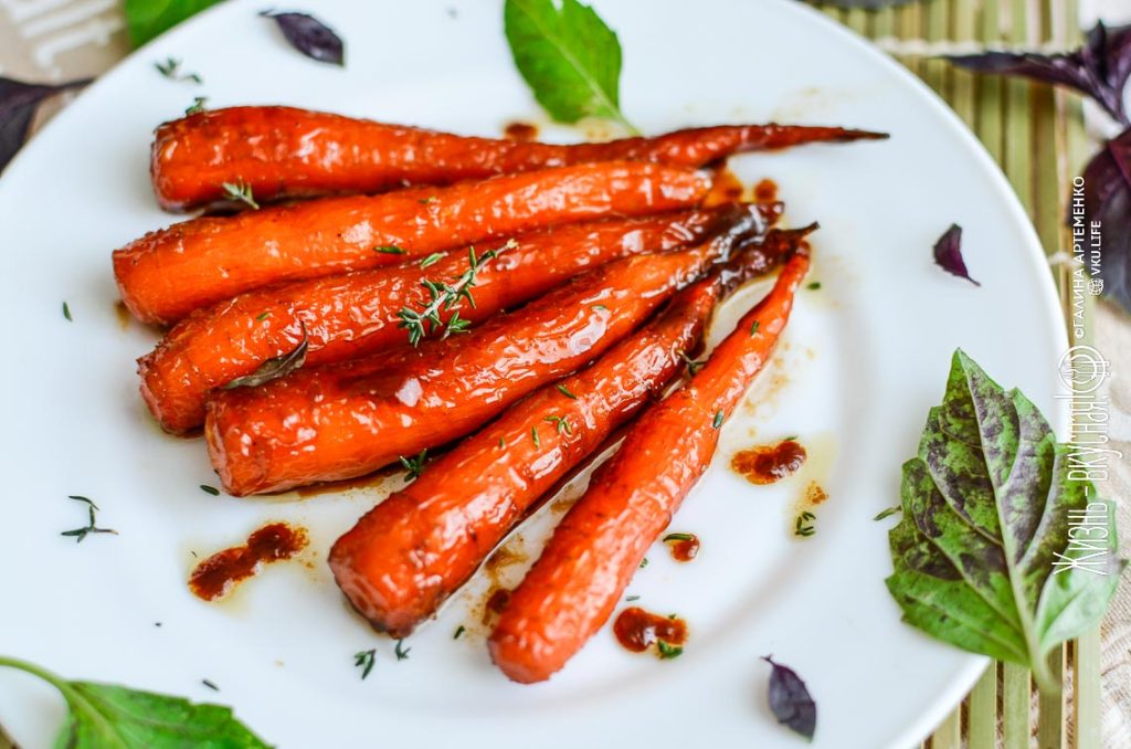 карамелизованная морковь