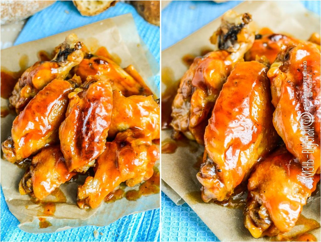 кисло сладкие крылышки