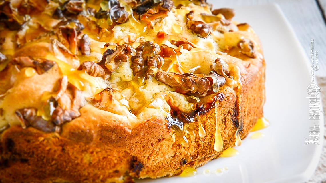 Простая яблочная шарлотка моей свекрови