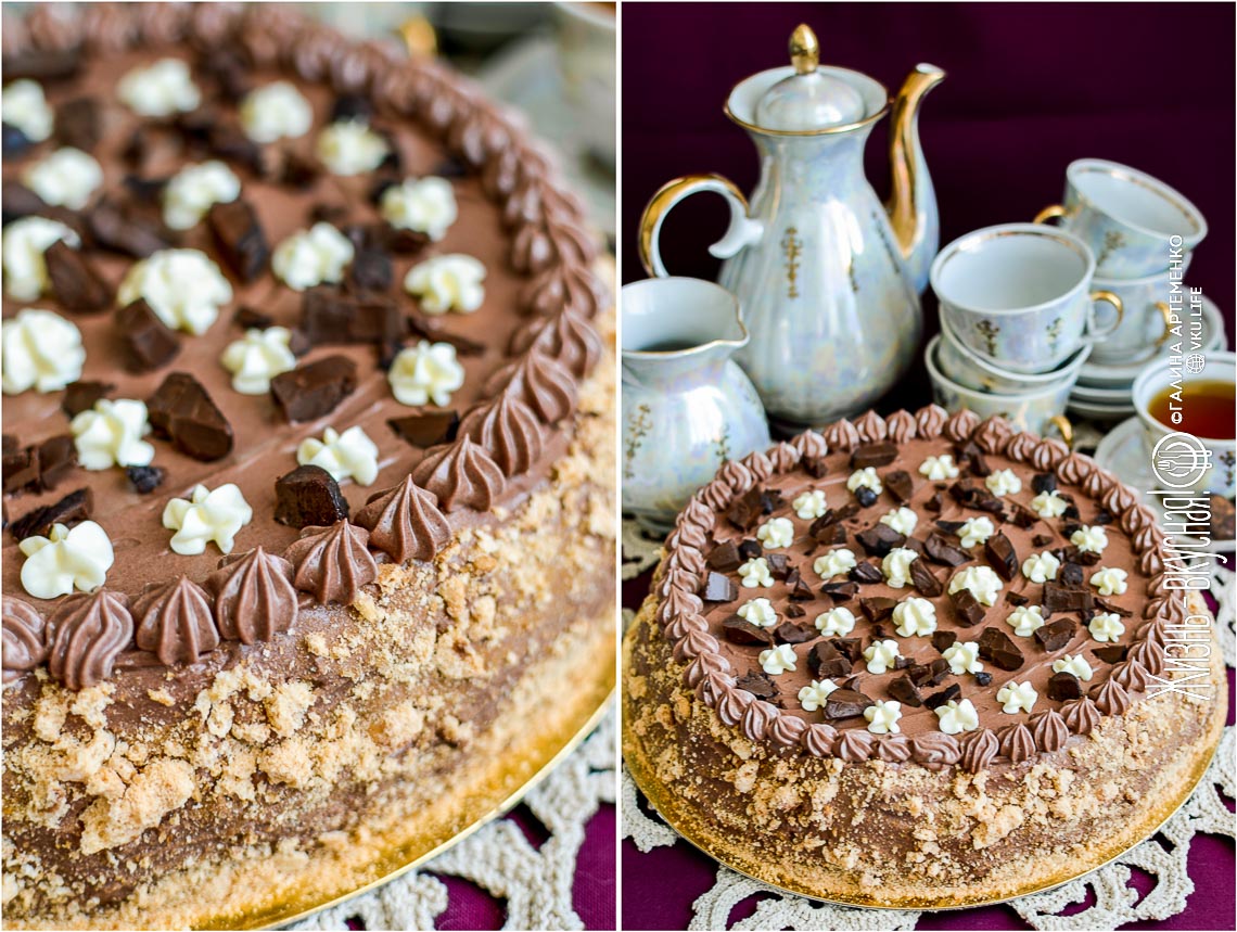 Киевский торт по ГОСТу (с пошаговыми фото). Крем Шарлотт