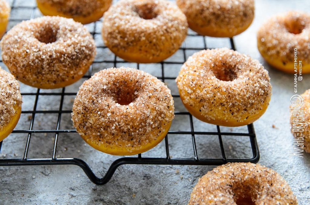 пончики из тыквы