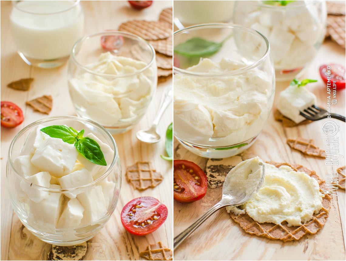 Утилизационное сыроварение: домашняя рикотта и молодая моцарелла