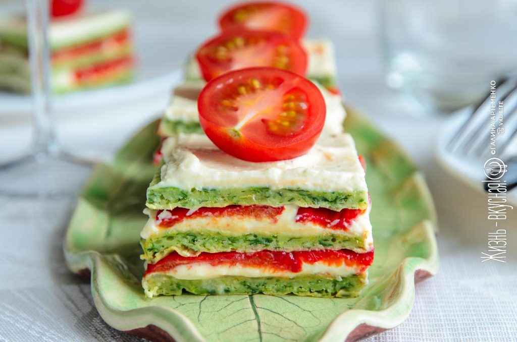 рецепт закусочного торта