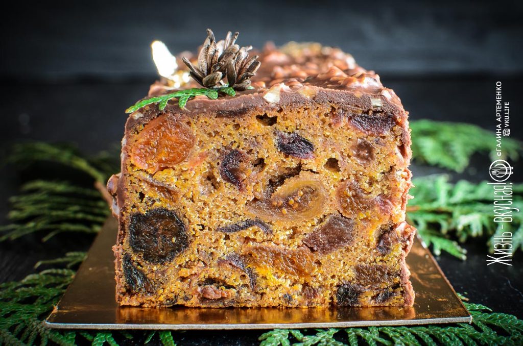 рождественский кекс