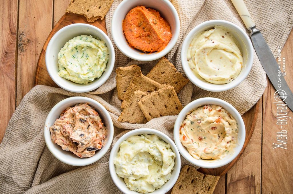 намазки на бутерброды