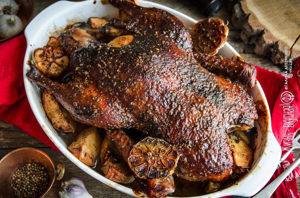 рецепт утки в духовке