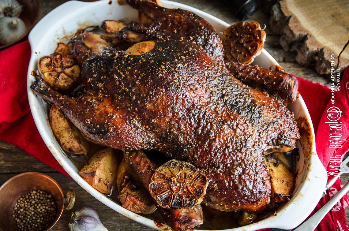 Особый рецепт утки в духовке