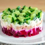 салат на праздничный стол без майонеза с тунцом