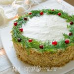 торт наполеон закусочный с консервами