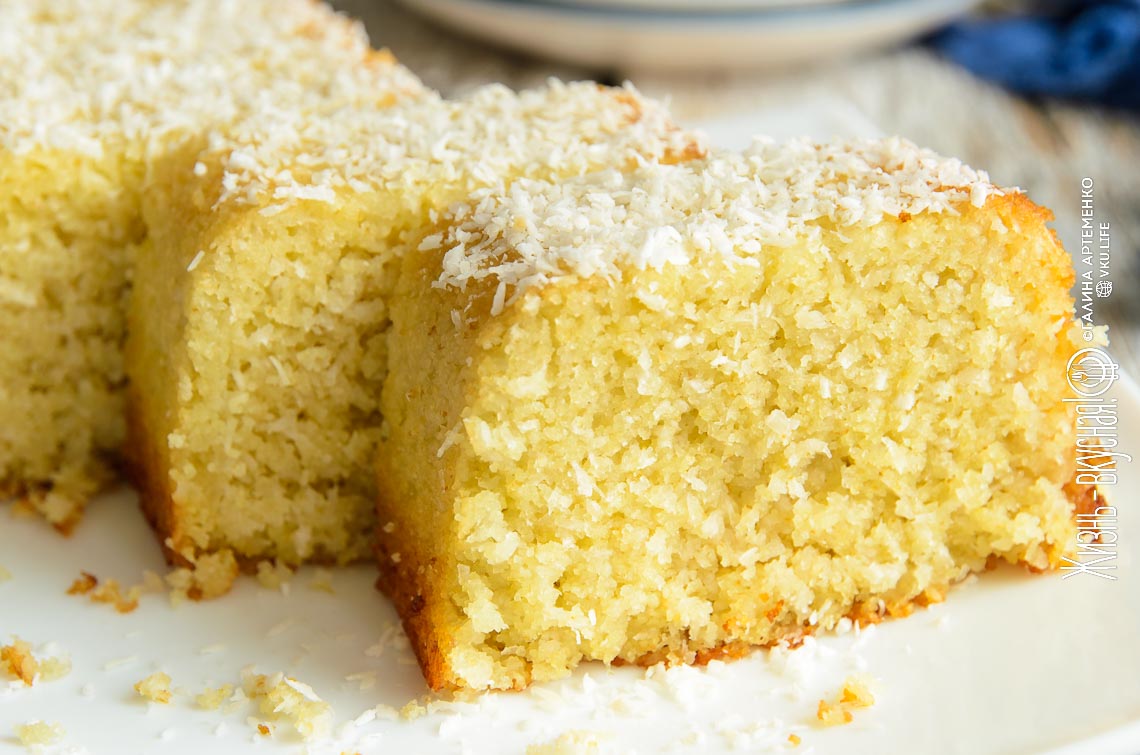 Манник на кефире без муки