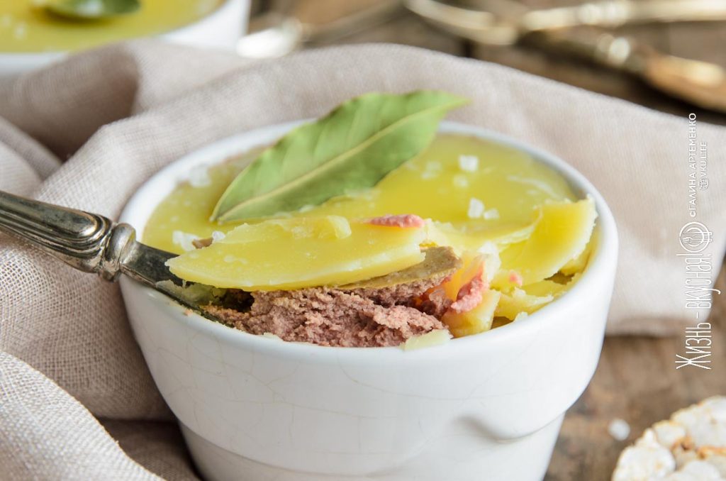 печеночный паштет из куриной печени