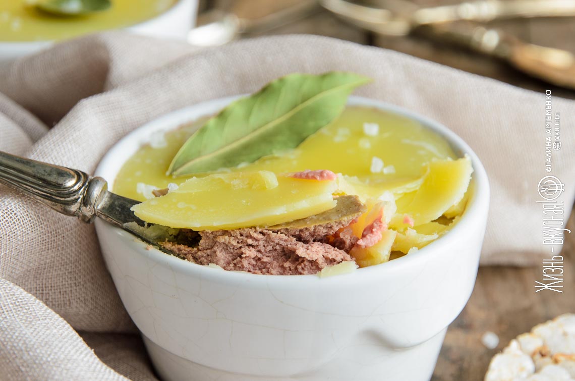 Идеальный печеночный паштет (из куриной печени)