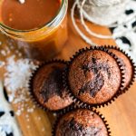 шоколадные маффины из нутовой муки