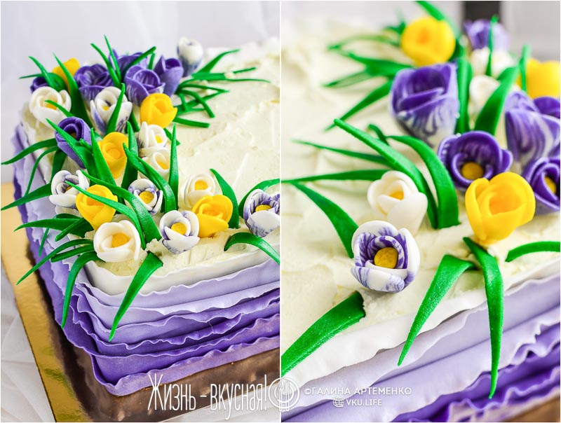 торт с черникой рецепт