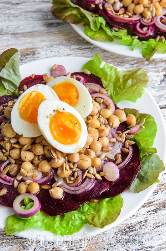 новые салаты из свеклы