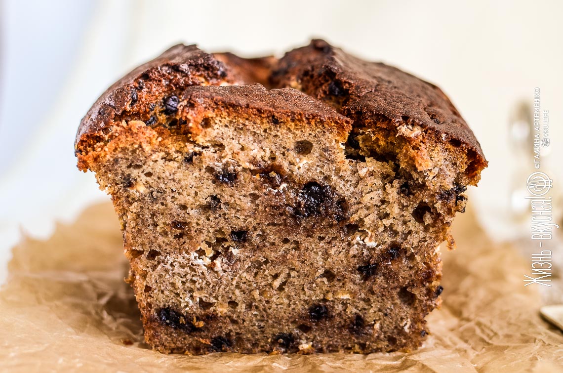 Ароматный банановый хлеб