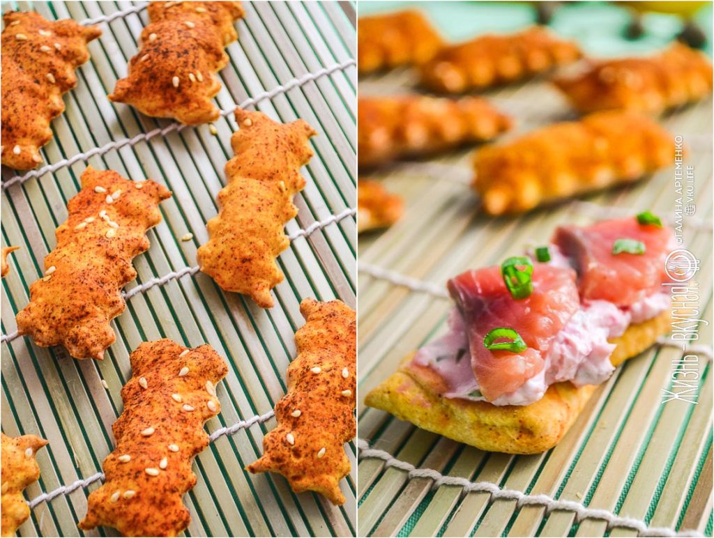 хрустящие крекеры