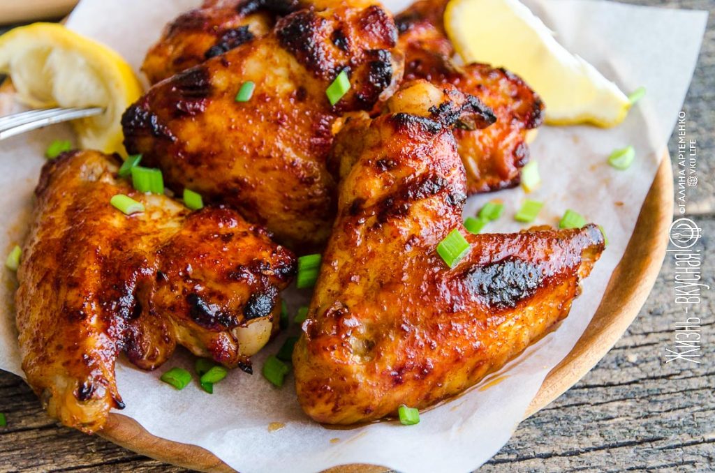 куриные крылышки в духовке