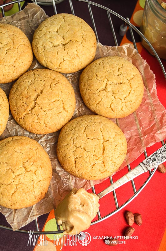печенье с арахисовой пастой рецепт