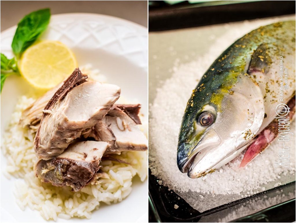 рыба в соли в духовке