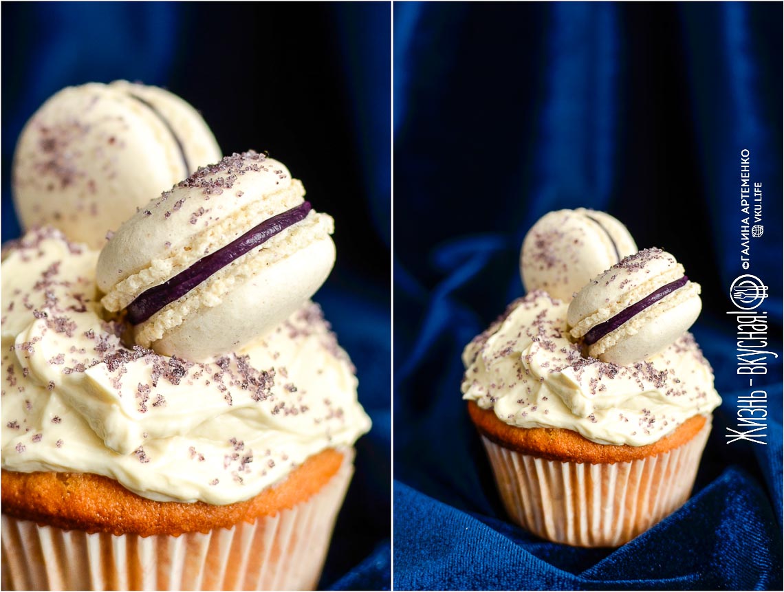 Ванильные капкейки: простой базовый рецепт