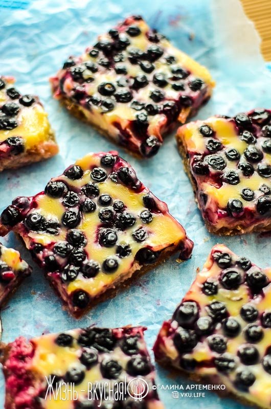 черника лимон квадратики bars