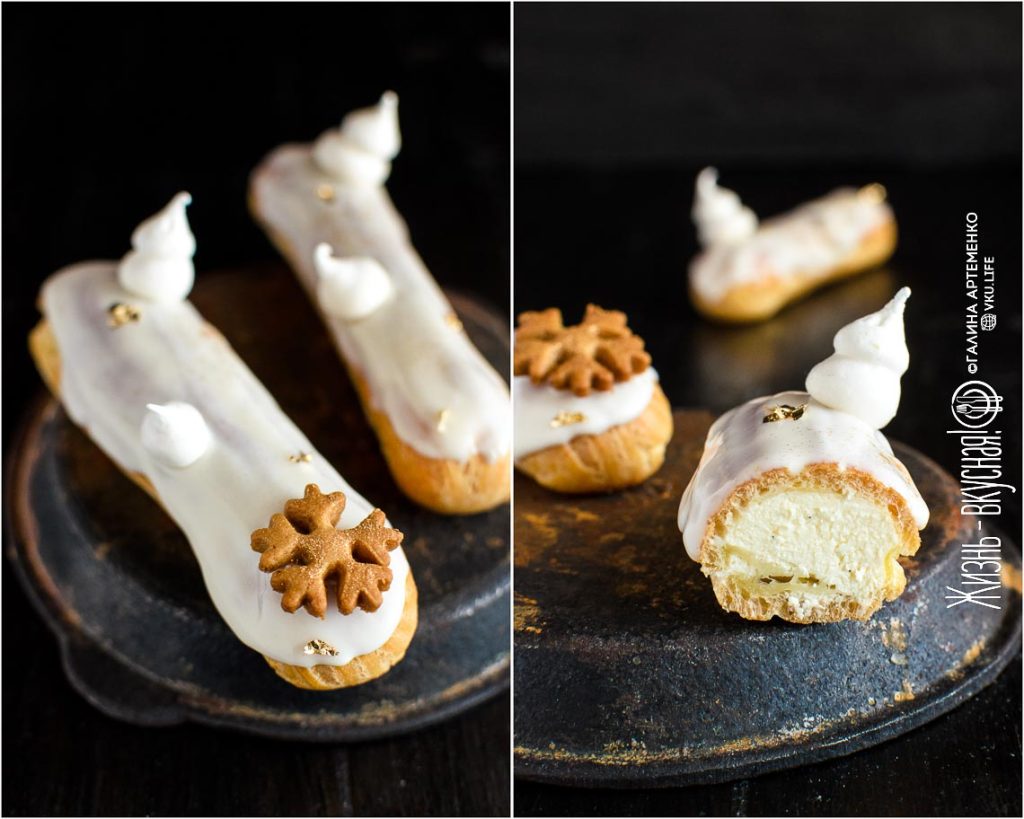 как приготовить эклеры