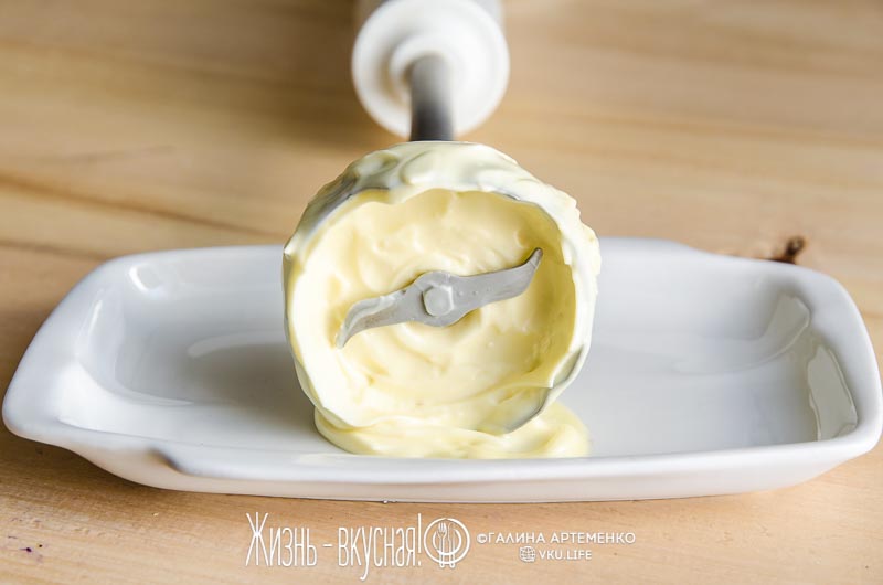 майонез получается жидким