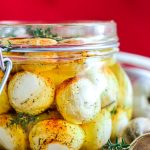 маринованные шарики из сыра