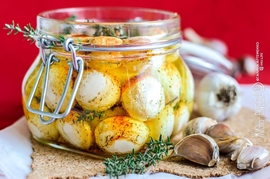 маринованный сыр