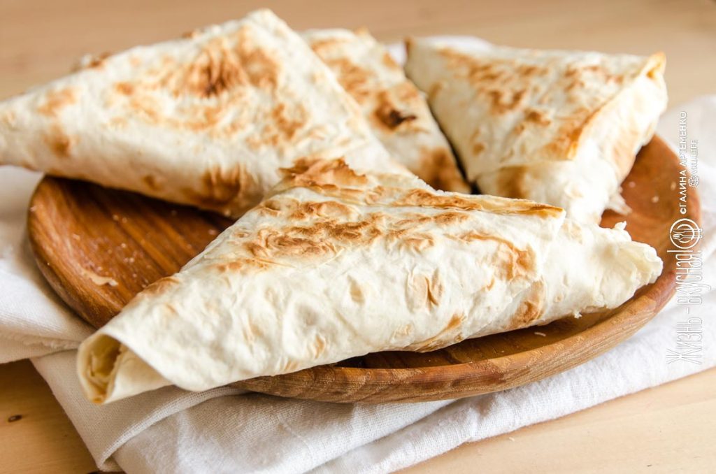 пирожки из лаваша