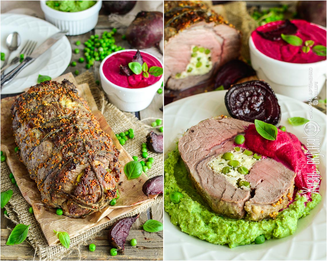 Рулет из мяса