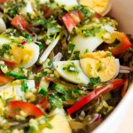 салат из морской капусты с яйцом