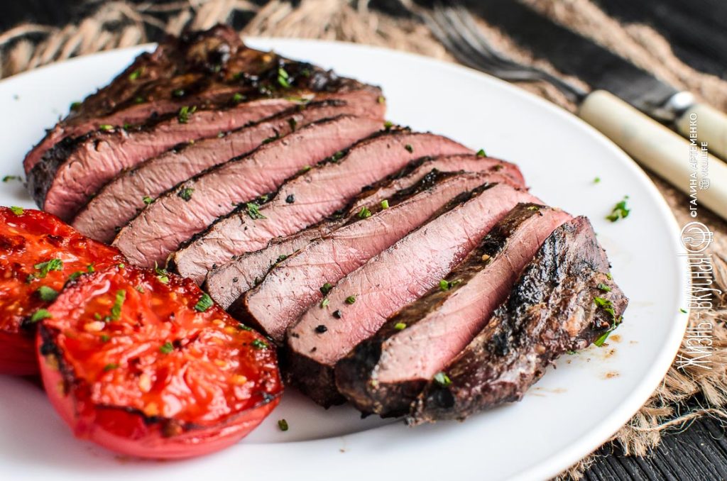 стейк из сердца